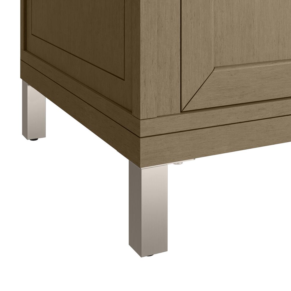 James Martin Vanities Chicago 60" Double Bathroom Vanity Cabinet in Walnut Whisper, , large