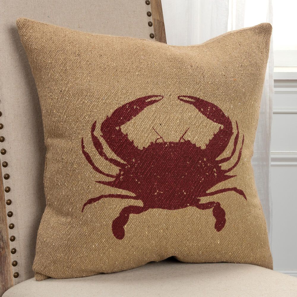 Rizzy Home Animal 20&quot; Down Filled Pillow in Natural, , large