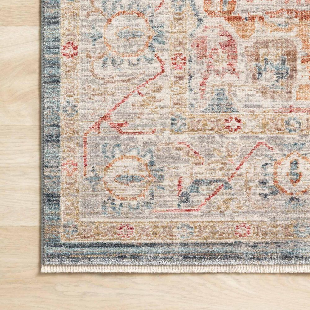 Loloi Claire CLE-04 5&#39;3&quot; x 7&#39;9&quot; Blue Area Rug, , large