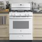 GE Appliances 5.0 Cu. Ft. Freestanding Gas Range in White, , large