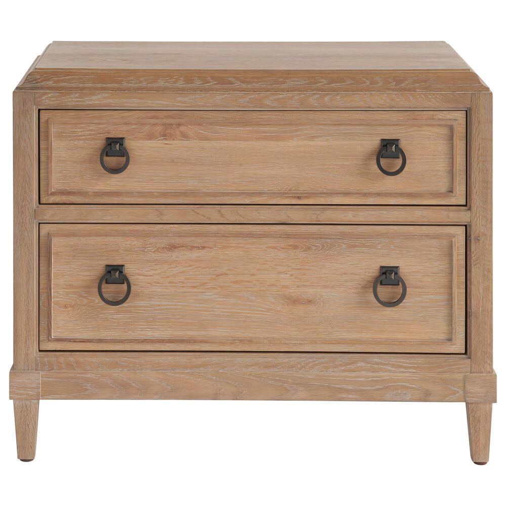 Universal Furniture Griffith Park King Panel Bed with Two Nightstands in Sienna, , large