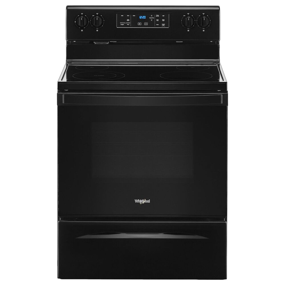Whirlpool 5.3 Cu. Ft. Electric Range with 4-Elements in Black, , large