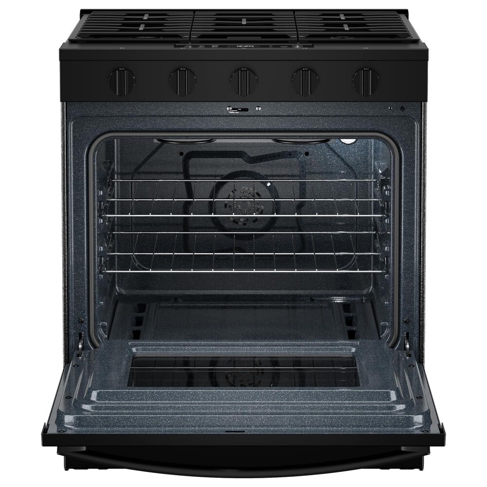 Whirlpool 30" Smart Gas Range with Air Cooking Technology in Black, , large