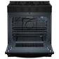 Whirlpool 30" Smart Gas Range with Air Cooking Technology in Black, , large