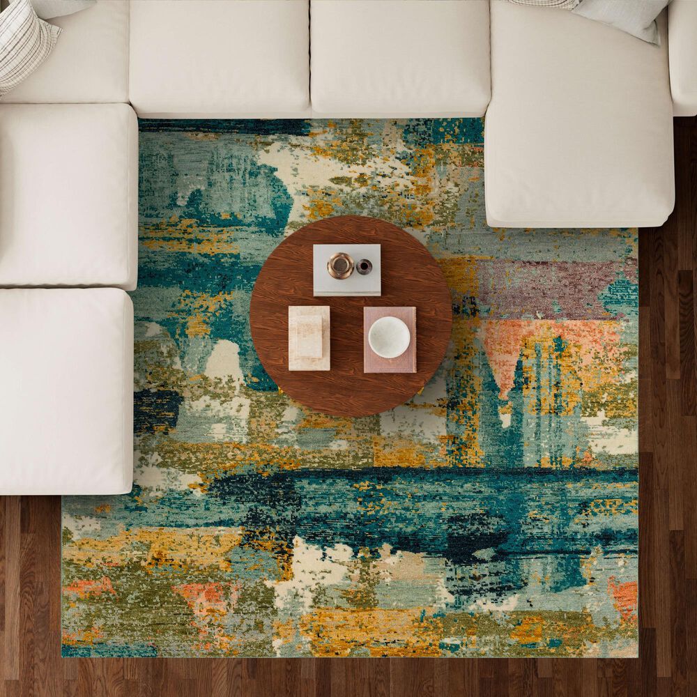 Stacy Garcia Home Depiction Annora 6&#39; x 9&#39; Multicolor Area Rug, , large