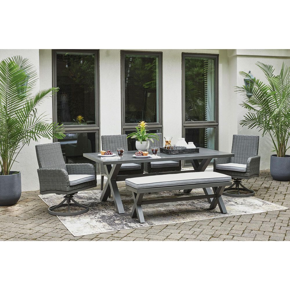 Ashley Elite Park Patio Dining Table in Powder Coated, , large