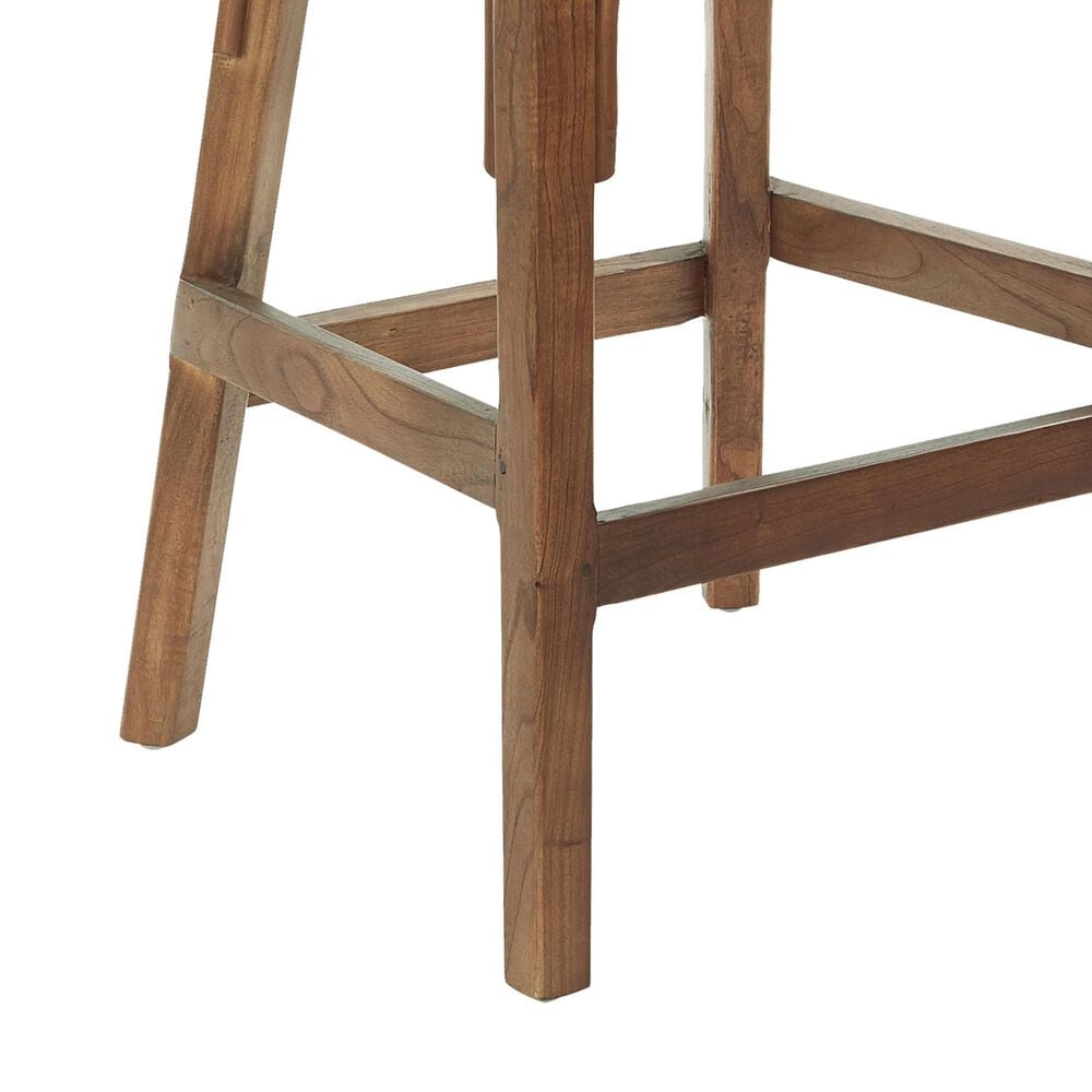 Office Star Products Plantation 30&quot; Bar Stool in Brown Stained, , large