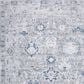 Safavieh Craft CFT927F 6"7" Round Grey and Blue Area Rug, , large