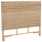 Baxton Studio Cantara Queen Panel Headboard in Natural Brown, , large