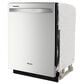 Whirlpool 24" Built-In Dishwasher with AI Intelligent Wash and Tall Top Rack in Fingerprint Resistant Stainless Steel, , large