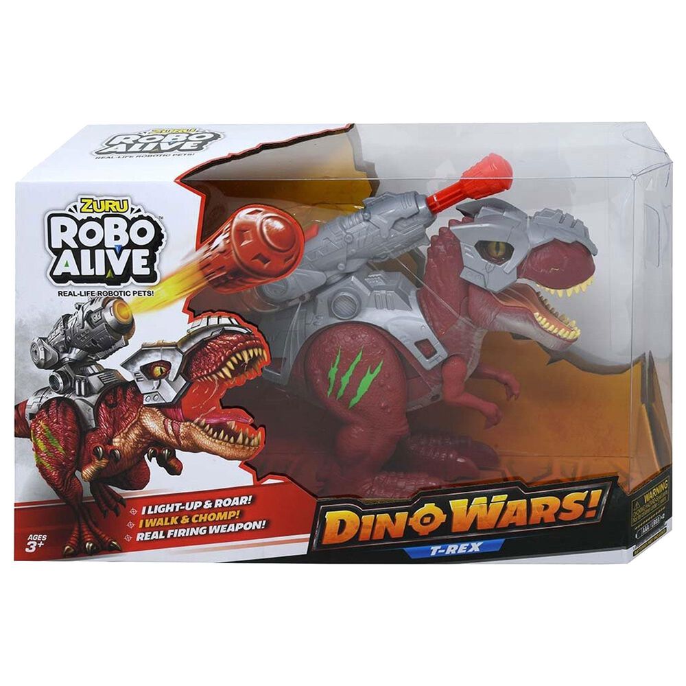 Zuru Robo Alive Dino Wars T-Rex Robotic Dinosaur Toy, , large