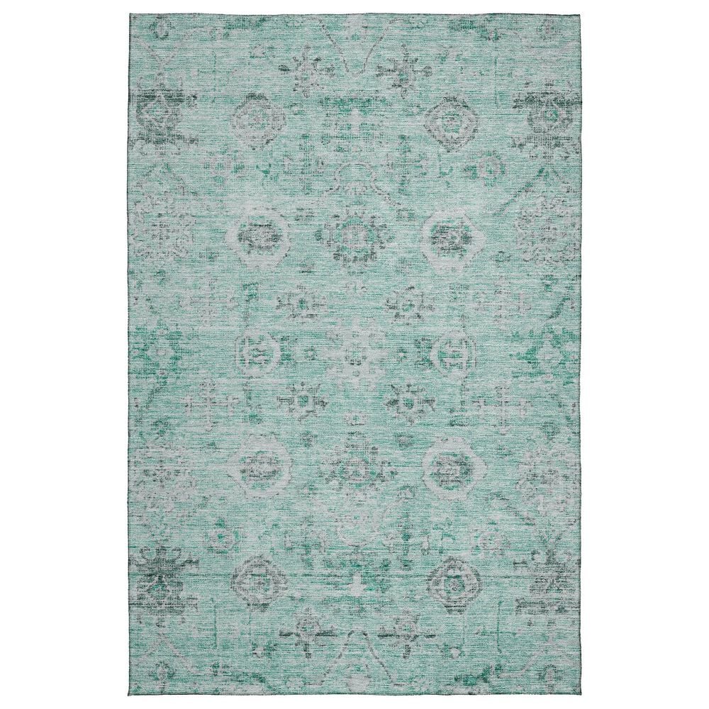 Dalyn Rug Company Solace SL10 3" x 5" Teal Area Rug, , large