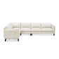 Hydeline Maui 4-Piece Leather Sectional in Natural, , large
