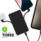 Mophie 10,000 Mah Powerstation Plus Power Bank in Black, , large