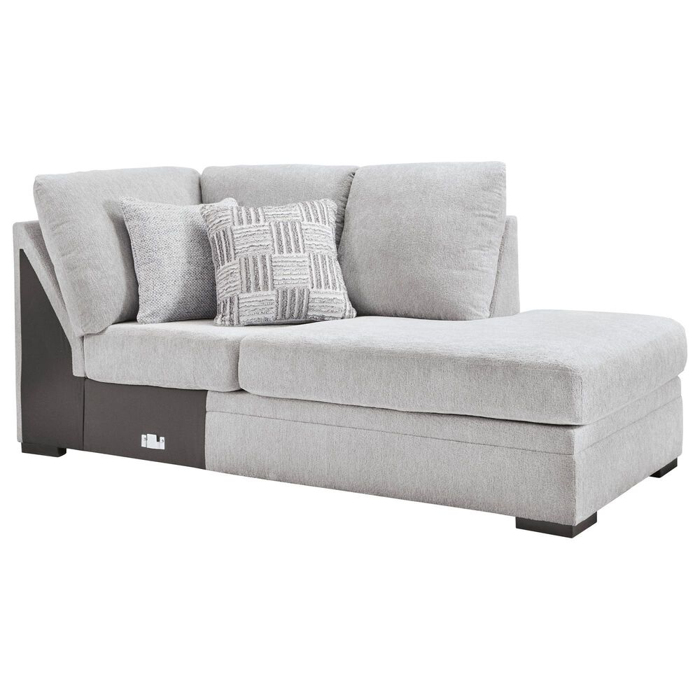 Ashley Gabyleigh 2-Piece Stationary Right Facing Sectional in Nickel, , large