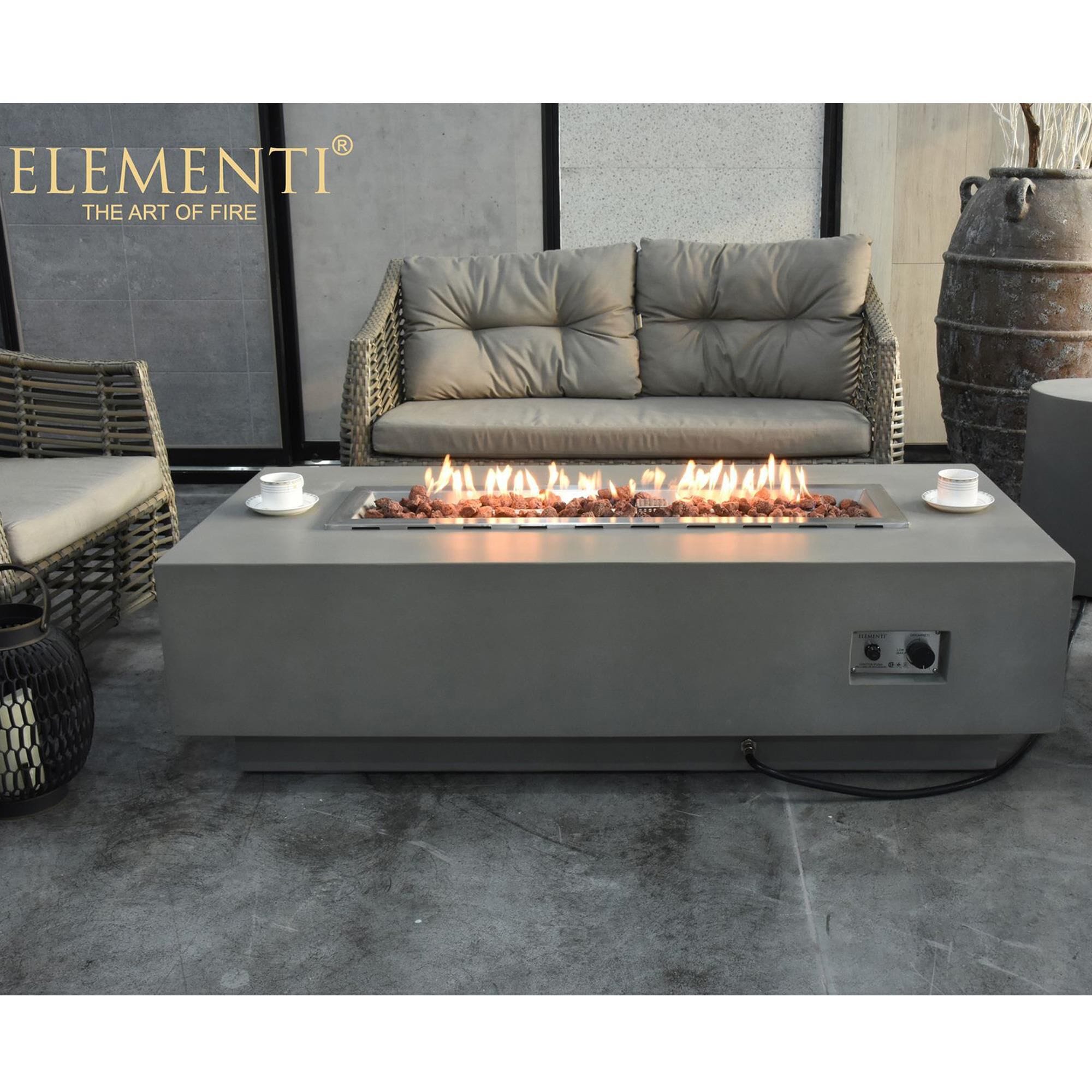 Elementi granville store fire table