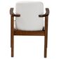 Baxton Studio Miyagi Arm Chair in Walnut Brown, , large