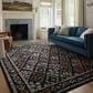 Rifle Paper Co. x Loloi Laurel Parquet 9"2" x 12"2" Black Area Rug, , large