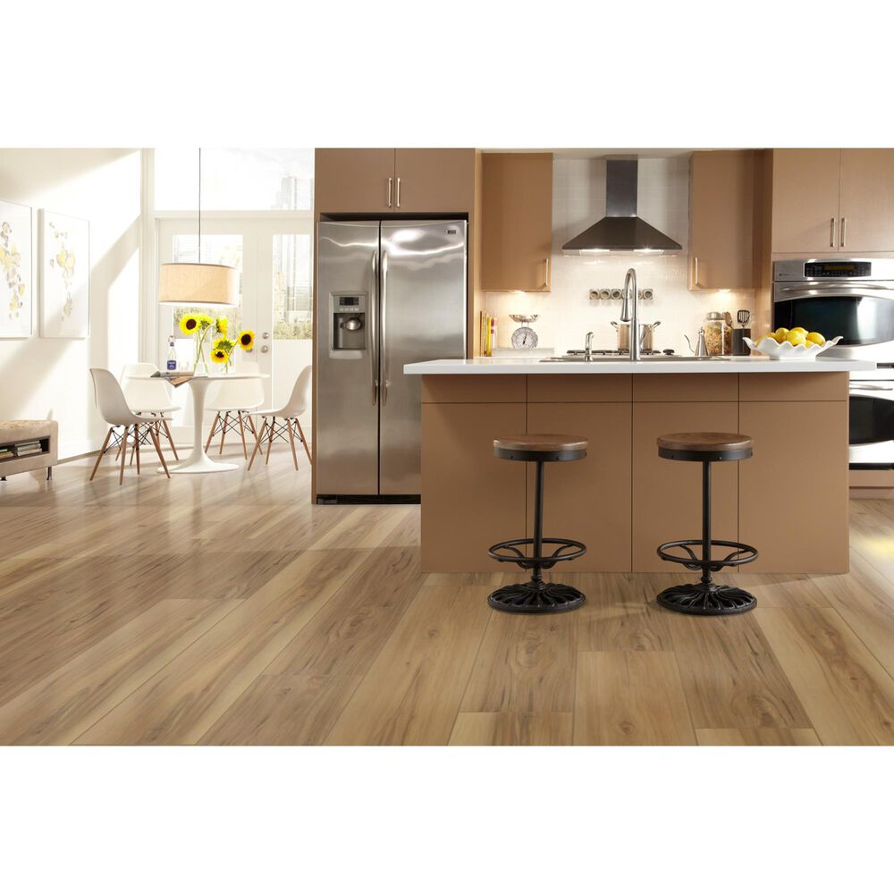 Happy Feet International Dynamic Stick Natural Hickory 9" x 60" Luxury Vinyl Plank, , large