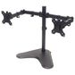 Manhattan Dual Monitor Stand with Double-Link Swing Arms for 13" - 32" Displays in Black, , large