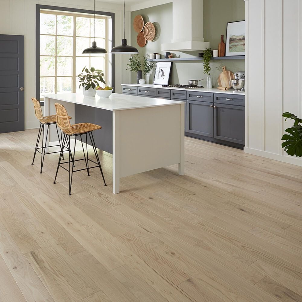 Mullican Flooring Nordic Naturals Glistening Ice 4&quot; Oak Hardwood, , large