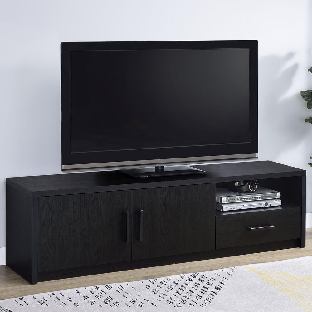 Coaster Murray 70&quot; TV Stand Media Console in Black, , large