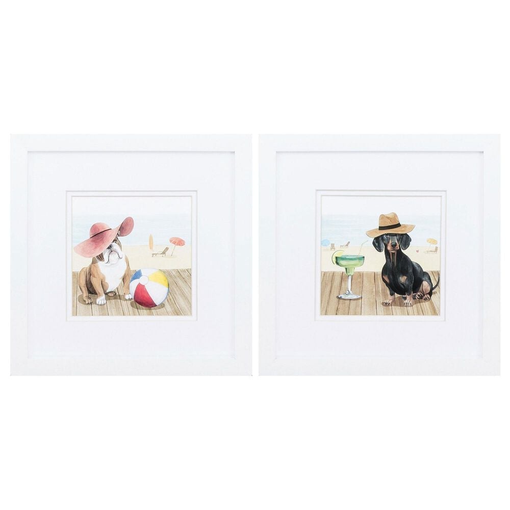 Propac "Lets Go Boardwalk" Wall Art (Set of 2), , large