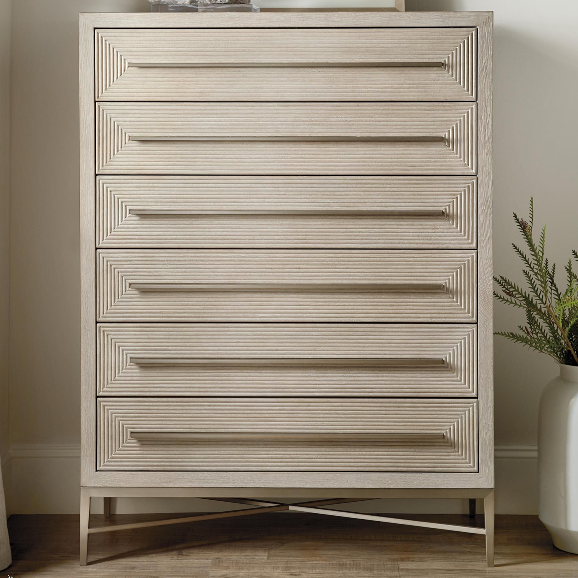 Hooker Furniture Cascade 6-Drawer Chest in Terrain