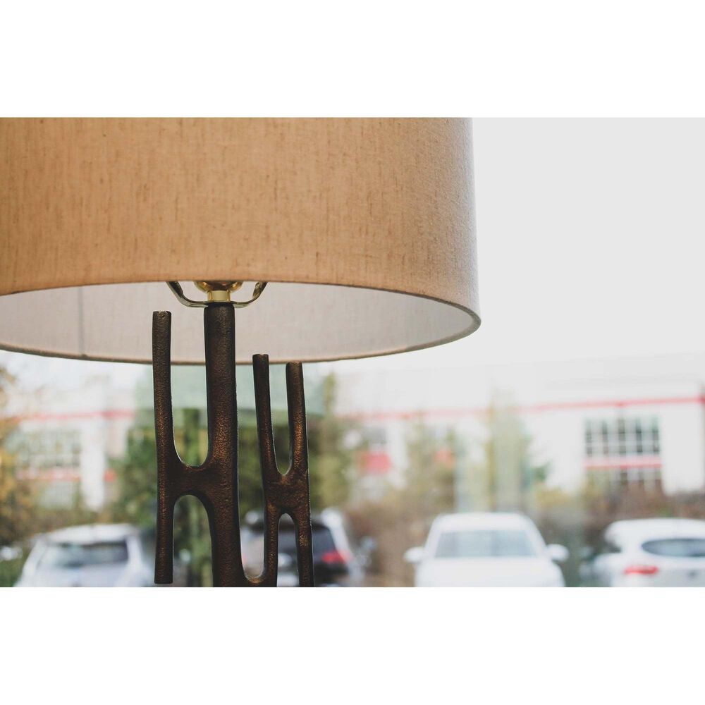 LH Imports Skye Niko Table Lamp in Antique Brass, , large