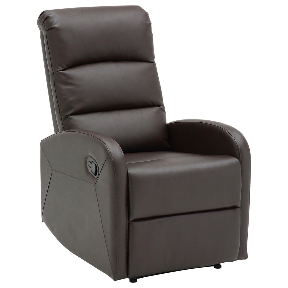 Lumisource Dormi Recliner Chair in Brown, , large