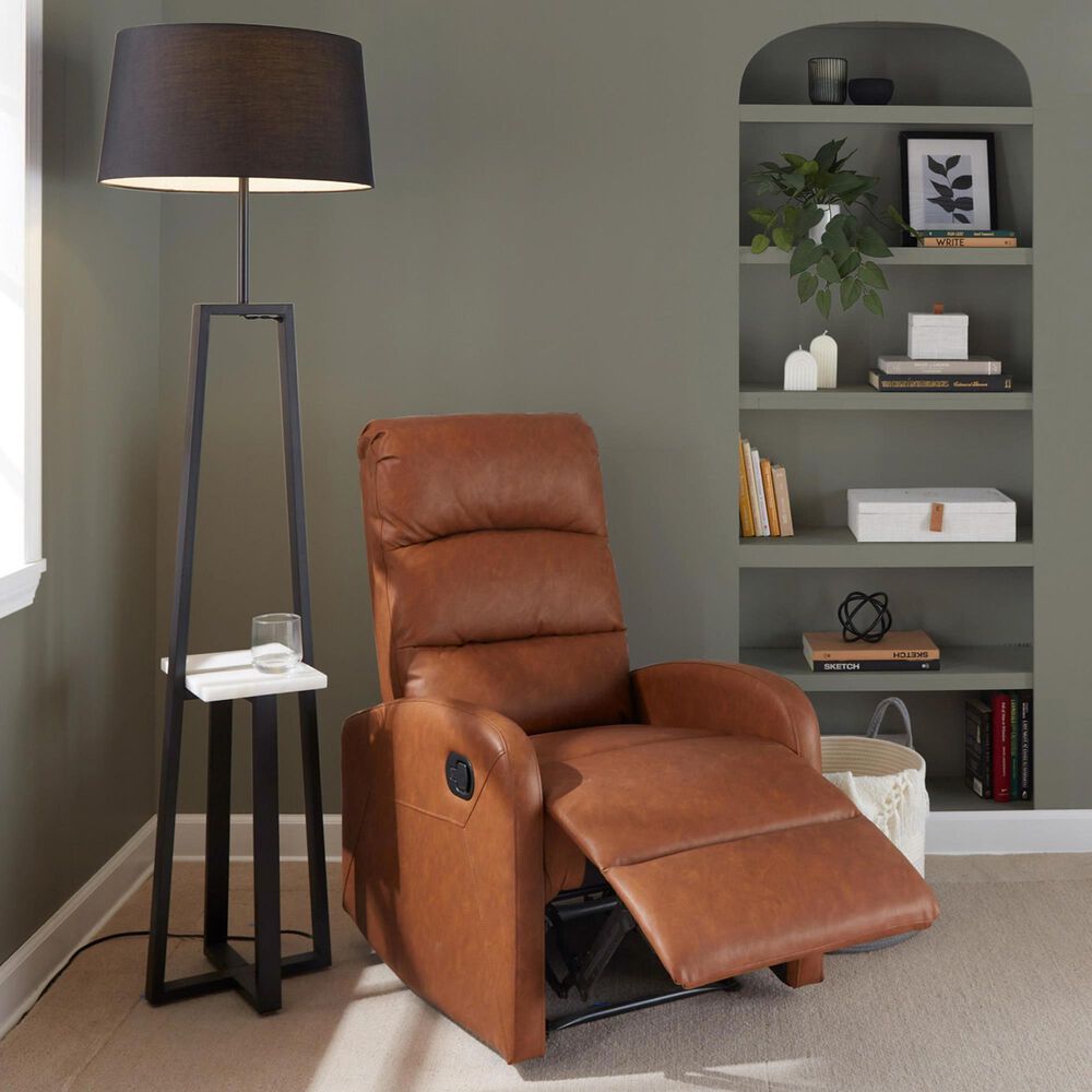 Lumisource Dormi Manual Recliner in Camel, , large