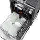 LG 24" Built-In Pocket Handle Dishwasher with SteamAssist in Black Stainless Steel, , large