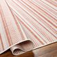 Surya Eagean EAG-2423 Rust, Ivory, Dusty Pink and Dusty Coral 5"3" x 7"7" Indoor/Outdoor Area Rug, , large