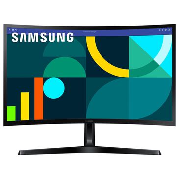 Samsung 24" S3 (S36GD) FHD IPS 100Hz Curved Monitor in Black, , large