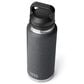 YETI Rambler 36 Oz Bottle with Chug Cap in Black Stone, , large
