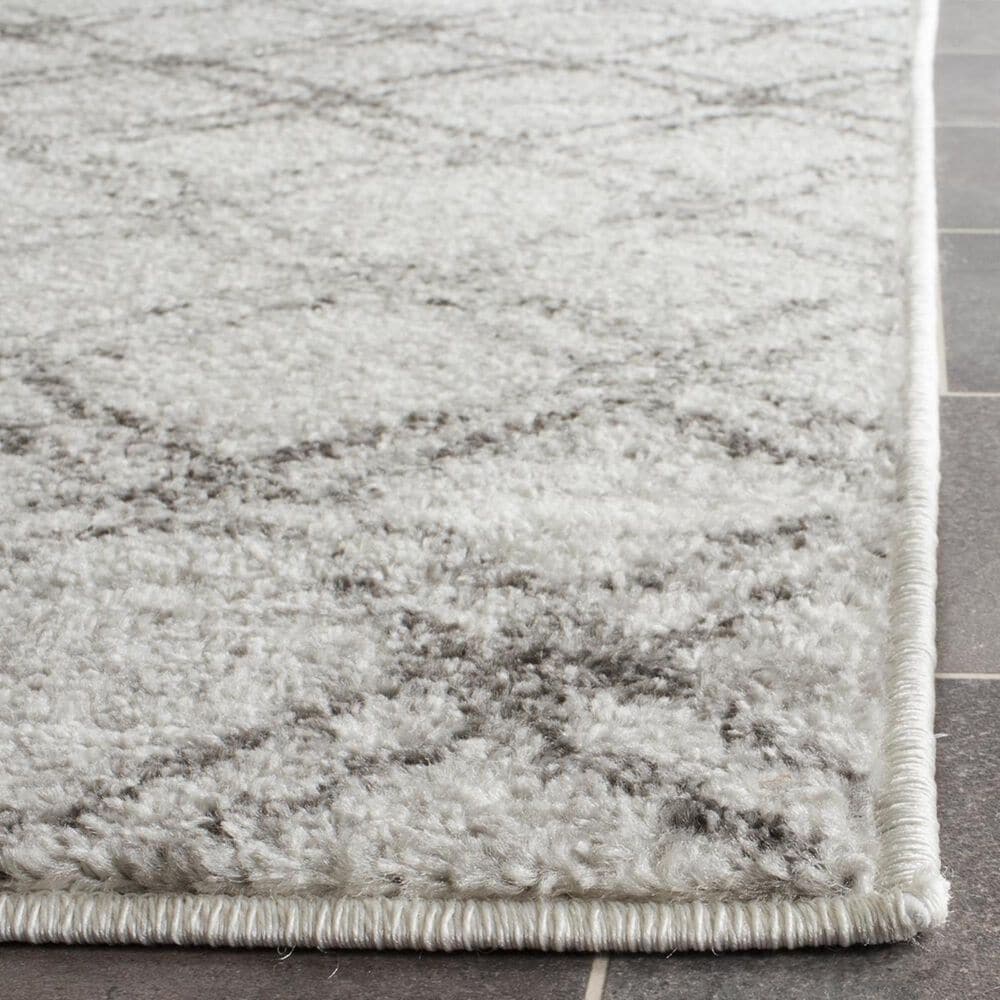 Safavieh Adirondack ADR105P-26 2&#39;6&quot; x 6&#39; Silver/Charcoal Runner, , large