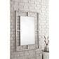 James Martin Vanities Boston 30" Rectangular Mirror in Brushed Nickel, , large