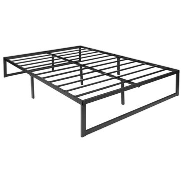 Flash Furniture Lana Full Platform Bed Frame in Black, , large