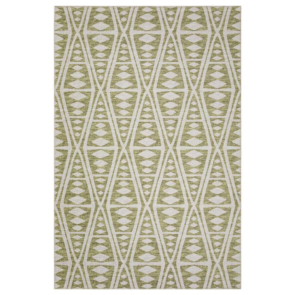Dalyn Rug Company Sedona Southwestern 10" Round Moss Indoor/Outdoor Area Performance Rug, , large