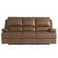 Bassett Parker Power Reclining Sofa with Headrest and Lumbar in Umber, , large