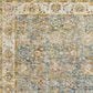 Surya Mona Lisa 5"3" Round Tan, Light Sage, Dark Blue, Mustard, Olive, Sage, Brick Red and Burgundy Area Rug, , large
