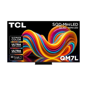 TCL 55" QM7L Series 4K UHD HDR SQD-Mini LED Smart TV with Google TV, , large