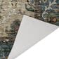 Dalyn Rug Company Silk Road Aqua, Ivory, Teal, Aloe, Brown, Taupe and Beige 8" x 10" Area Rug, , large