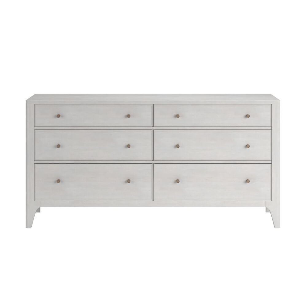 Vantage Mezzanine 6 Drawer Dresser Only in Dove Gray, , large
