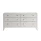 Vantage Mezzanine 6 Drawer Dresser Only in Dove Gray, , large