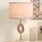 Splendor Living Ashcroft Slice Table Lamp in Lavender and Brass, , large