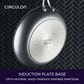 Circulon A1 Series 12" ScratchDefense Nonstick Frying Pan in Graphite, , large