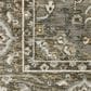 Oriental Weavers Maharaja Sage Green And Grey 7"10" x 10"10" Area Rug, , large