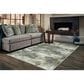 Oriental Weavers Evolution 8039E 6"7" x 9"6" Blue and Green Area Rug, , large