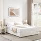 Hearth and Haven Liv Queen Storage Platform Bed in Ivory, , large